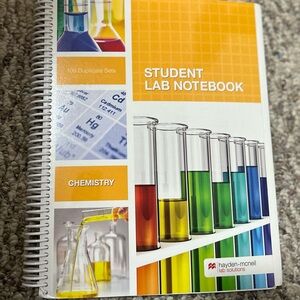 Student Lab Notebook Chemistry